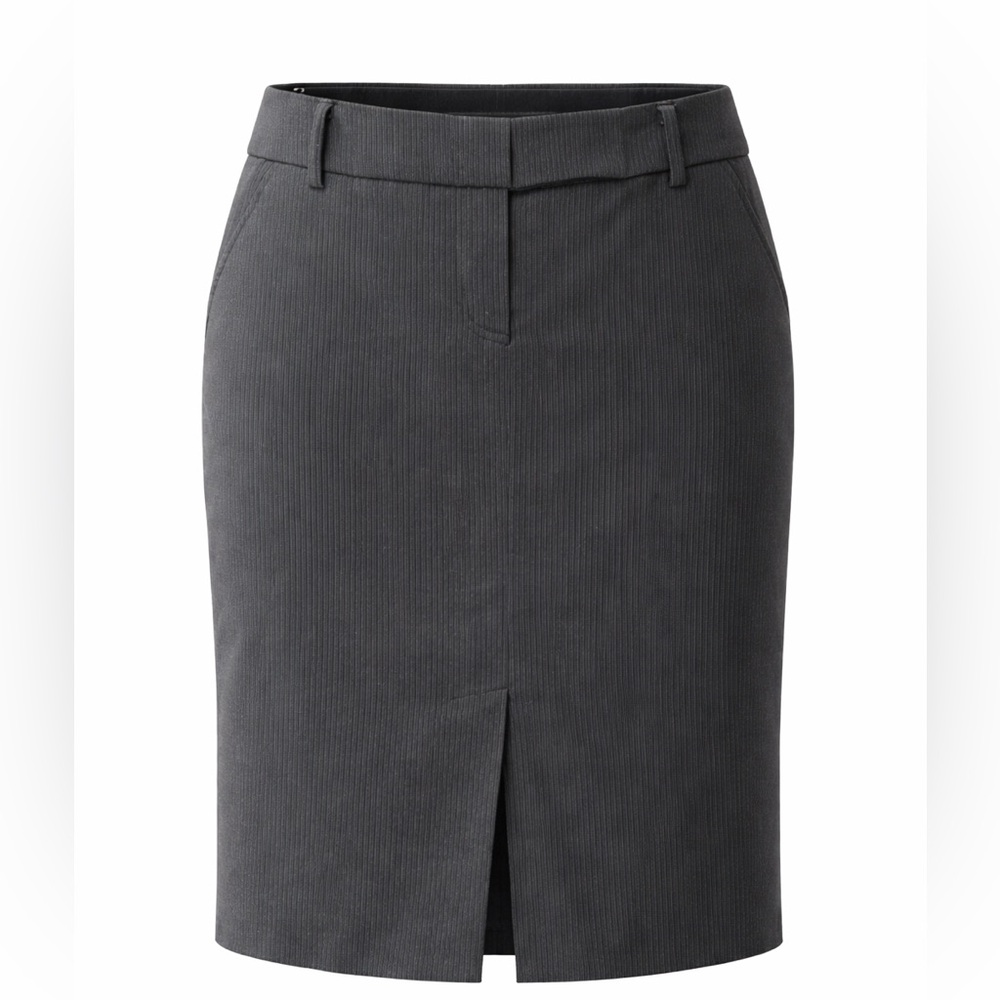Willi Smith Pinstripe Pencil Skirt Size 4 Lined Workwear Classic